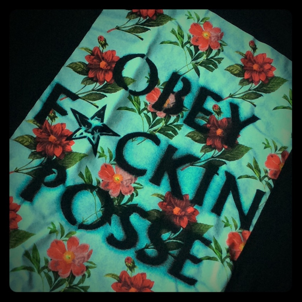 Obey medium shirt